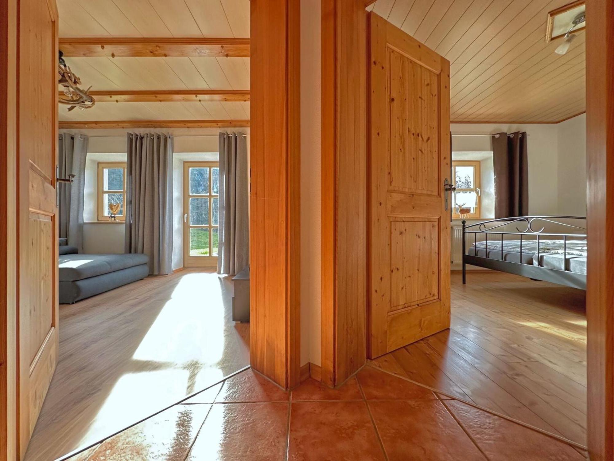 Ferienwohnung Im Bayerischen Wald Mit Terrasse Viechtach Buitenkant foto